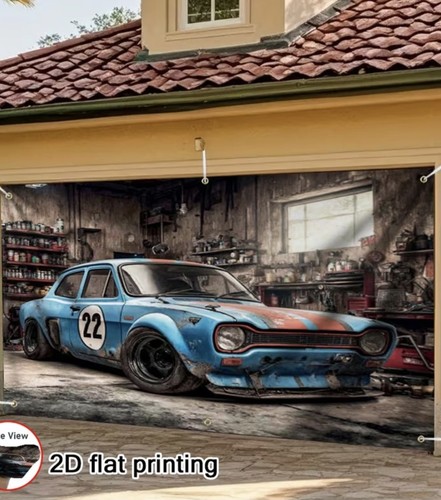 Poster banner tischdecke ford - tischdecke,