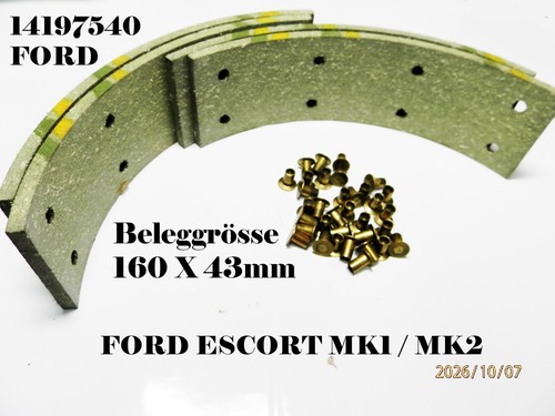 Ford 14197540 beläge escort - ford,