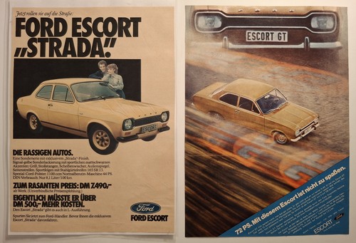 Werbung advert ford - werbung, escort