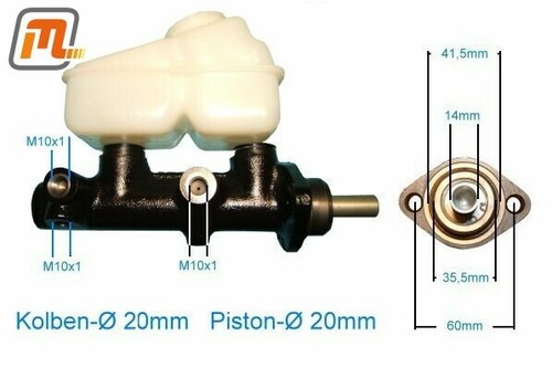 Ford escort mk1 master - master, brake