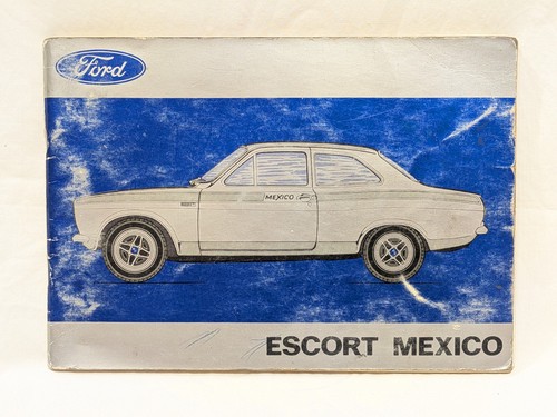 Oldtimer ford escort - oldtimer, mexico