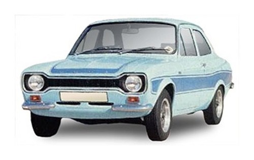 Ford escort mk1 - decal, stripe
