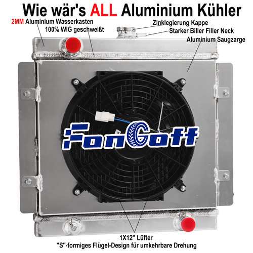 Reihig kühler lüfter - reihig,
