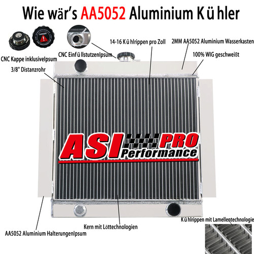 Reihe aluminium kühler für - kühler,
