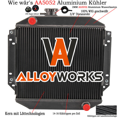 Rows kühler für - rows, ford